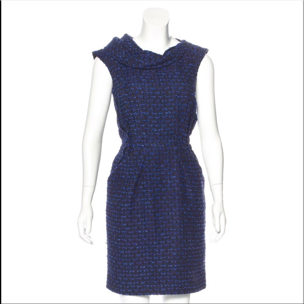 Oscar de la Renta Tweed Dress